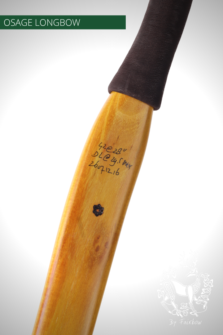 OSAGE SELFBOGEN, 65 ZOLL NTN, 42 LBS