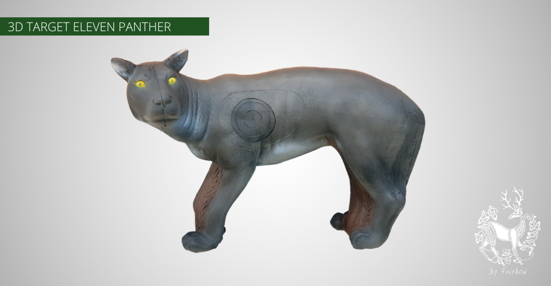 3D TARGET BLACK PANTHER BY ELEVEN-Eleven-Fairbow