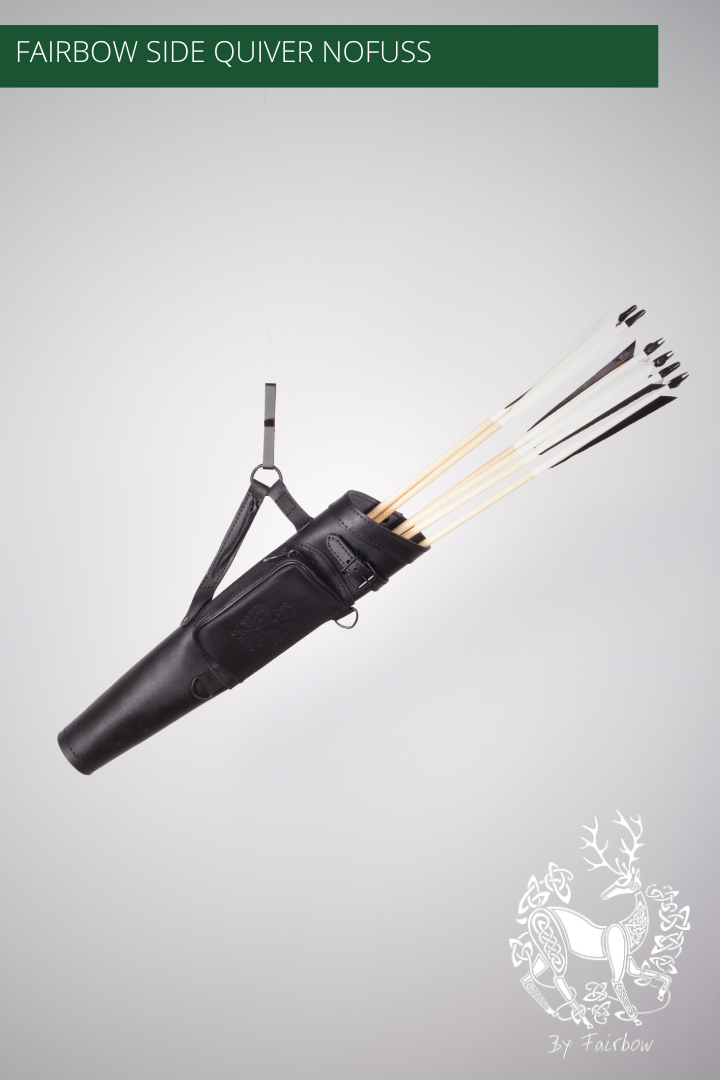 AMERICAN LONGBOW STARTER KIT, BOW, ARROWS, QUIVER, THE WHOLE SHEBANG-longbow-Fairbow-25#-26"-Fairbow