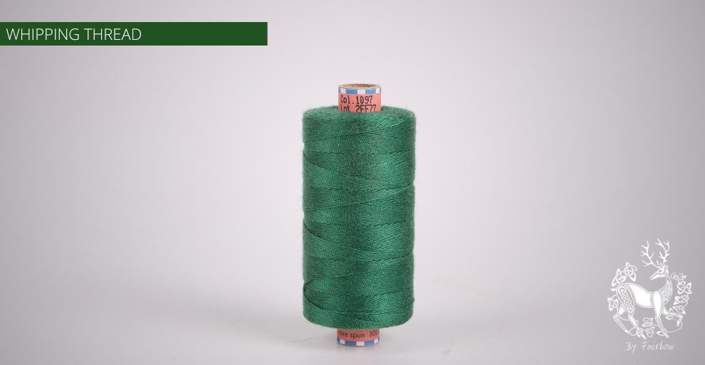 ARROW WHIPPING THREAD 300 meters spool-Arrow-Fairbow-Dark green-Fairbow
