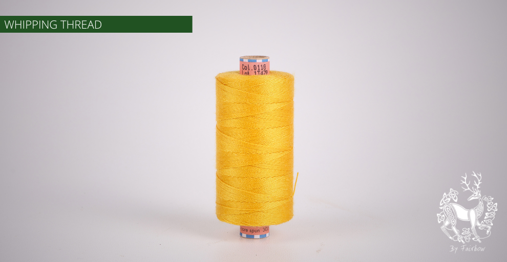 ARROW WHIPPING THREAD 300 meters spool-Arrow-Fairbow-Gold-Fairbow