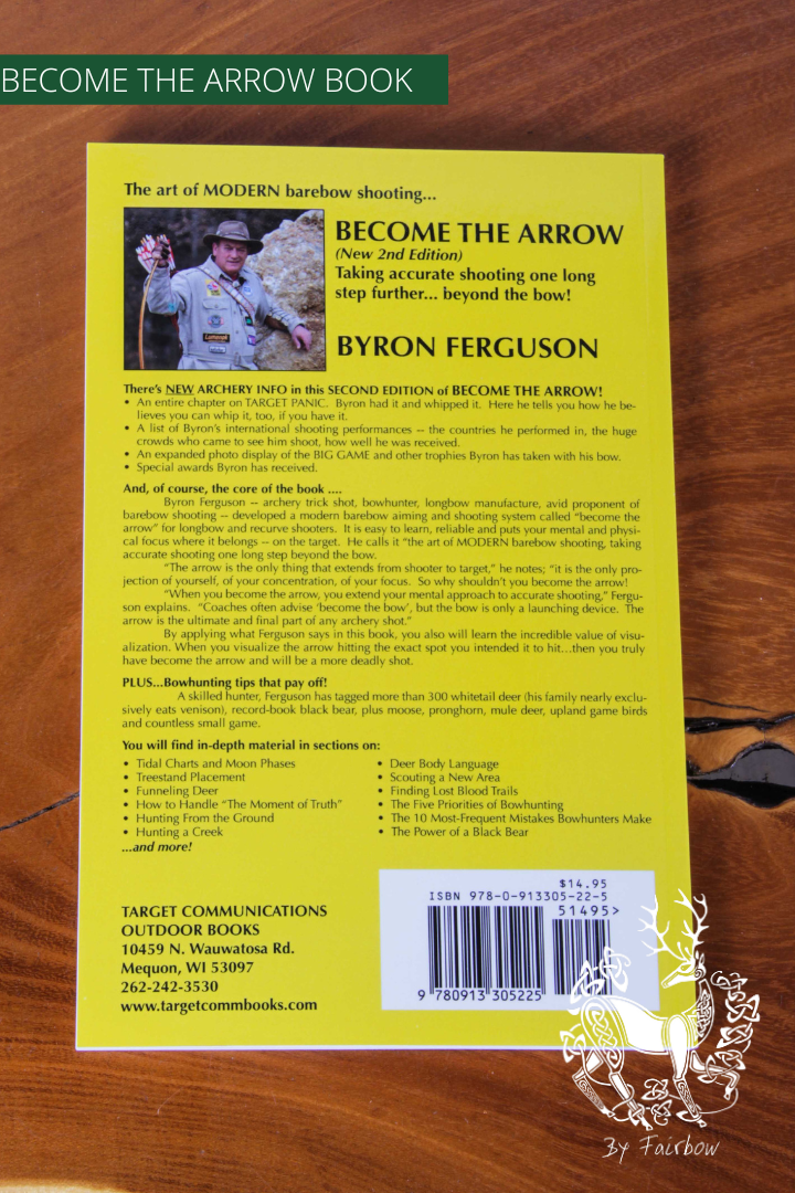 BECOME THE ARROW 2nd edition THE ART OF MODERN BAREBOW SHOOTING-Book-target communications outdoor books-Fairbow