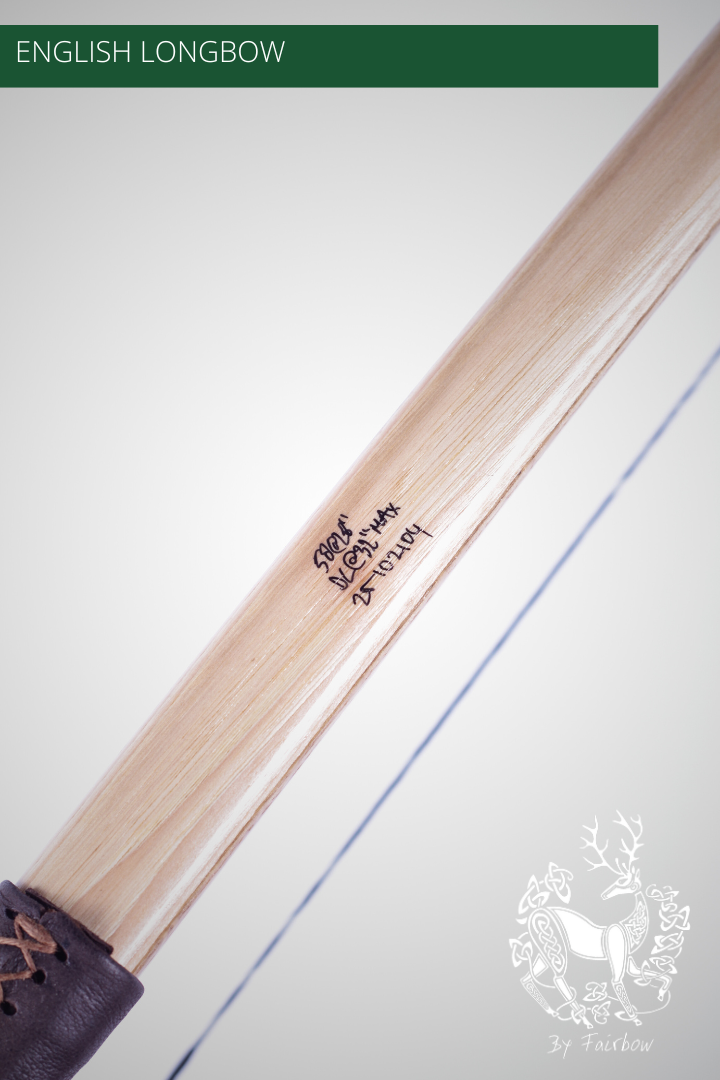 BICKKILLER, TRILAMINATE ENGLISH LONGBOW SUPERIOR 58@28-English Longbow-Fairbow-Fairbow
