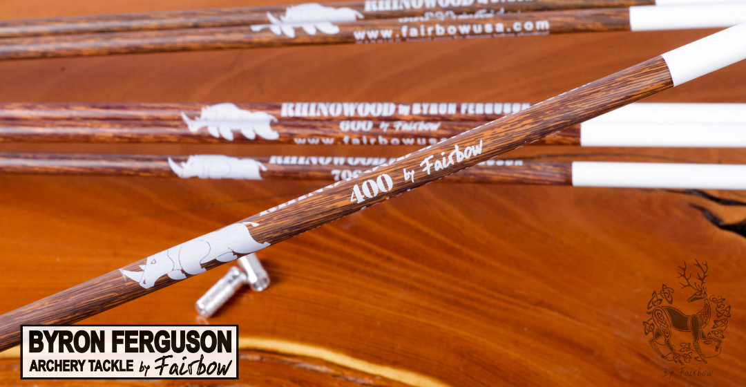 BYRON's RHINOWOOD CARBON SHAFTS 11/32 OD, 32 INCH LENGTH-Shaft-Fairbow-300-Half dozen (6)-Fairbow