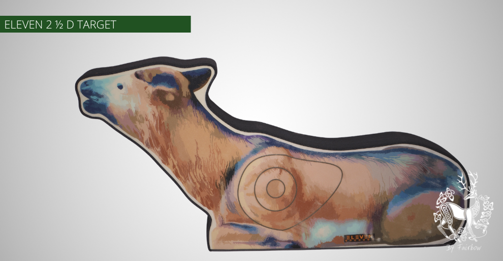 ELEVEN TARGET FOAM 2½D BEDDED ELK-target-Eleven-Fairbow