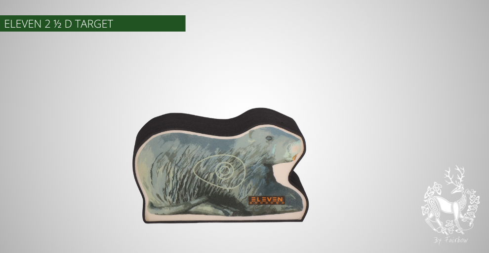 ELEVEN TARGET FOAM 2½D NUTRIA (BEAVER)-target-Eleven-Fairbow