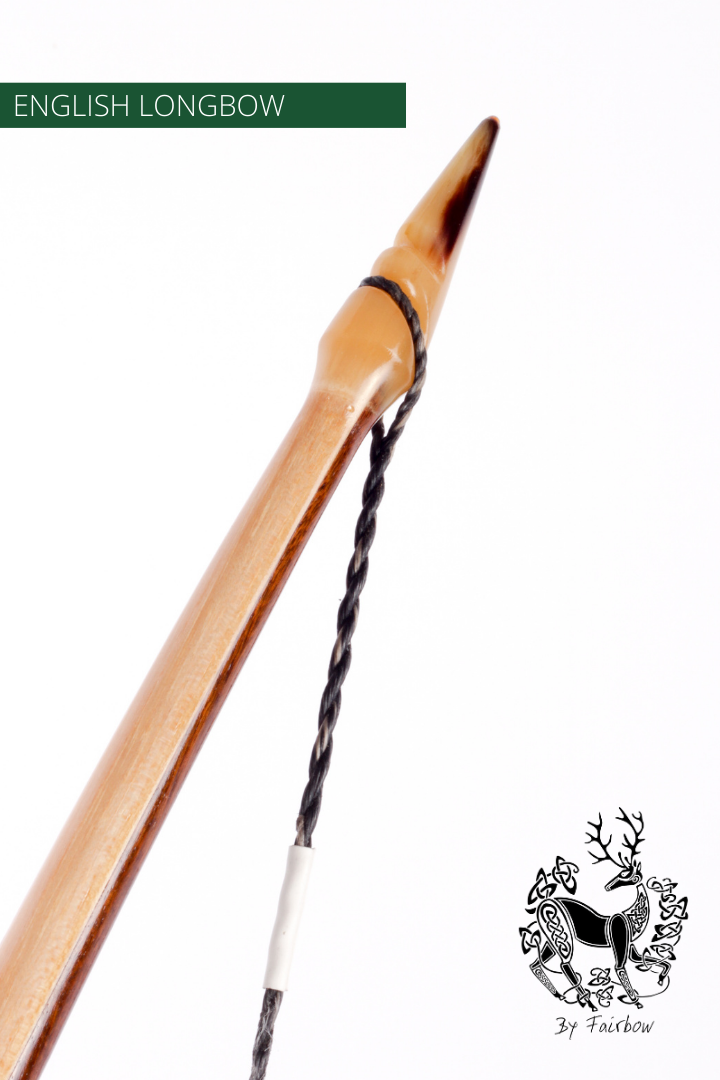 ENGLISH LONGBOW 42@28 DUALLAM GREENHEART HICKORY SUPERIOR-English Longbow-Fairbow-Fairbow