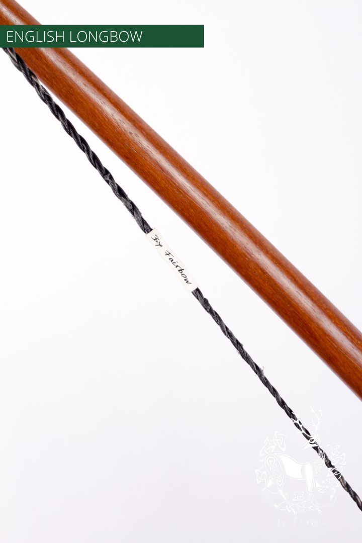 ENGLISH LONGBOW 52@28 DUALLAM GREENHEART HICKORY SUPERIOR-English Longbow-Fairbow-Fairbow