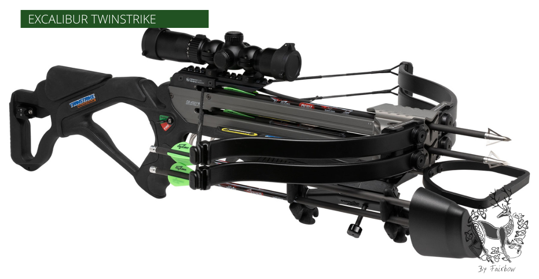 EXCALIBUR TWINSTRIKE TAC2 CROSSBOW DUAL FIRE MOSSY OAK-survival gear-EXCALIBUR-Fairbow