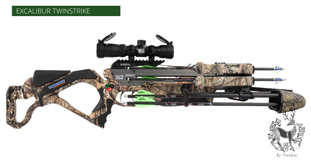 EXCALIBUR TWINSTRIKE TAC2 CROSSBOW DUAL FIRE MOSSY OAK-survival gear-EXCALIBUR-Fairbow