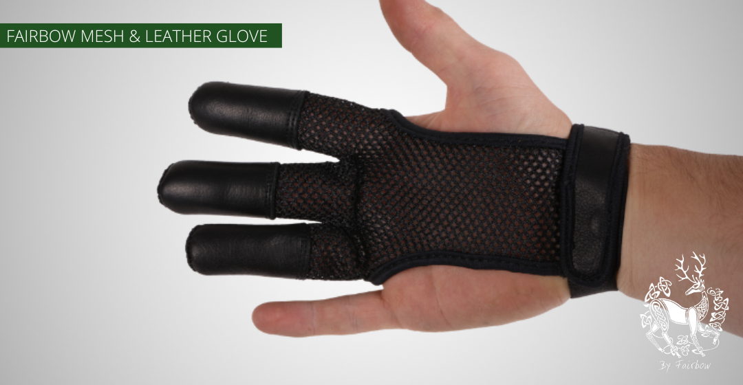 FAIRBOW MESH SHOOTING GLOVE FOR TRADITIONAL ARCHERS-Glove-Fairbow-Extra small-Brown-Fairbow