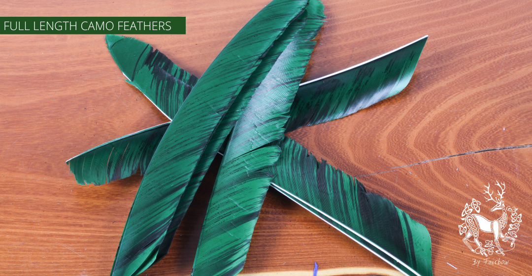 FEATHERS FULL LENGTH CAMO RIGHT WING-Feathers-Gateway-Camo green-Fairbow