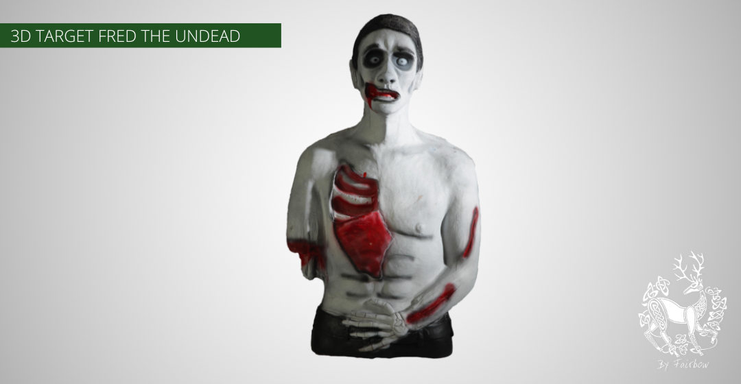FRED THE UNDEAD ZOMBIE 3D TARGET BY DELTA MCKENZIE-3d target-Fairbow-Fairbow