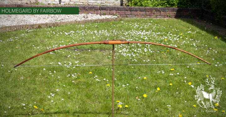 HOLMEGARD SELFBOW, STAINED SOLID HICKORY IN STOCK-Fairbow-25 lbs (full stain)-Fairbow