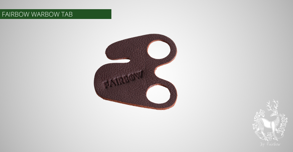LEATHER TAB FOR HEAVY BOW ARCHERY-Protection-Fairbow-Small-Fairbow