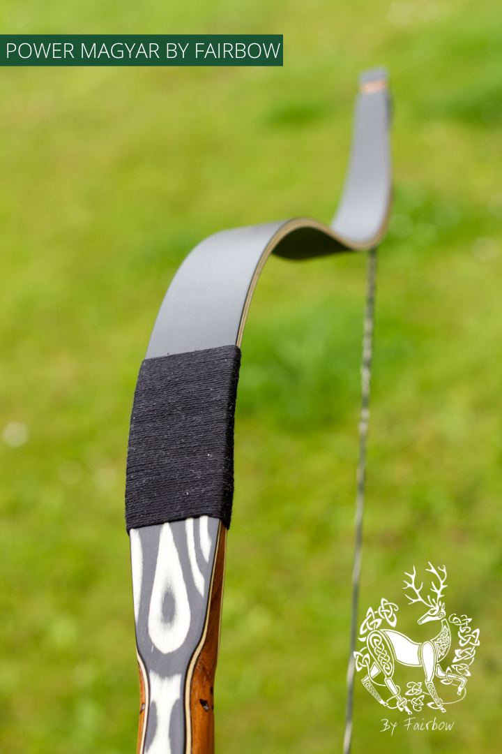 MAGYAR SF, BLACK GLASS AND SUPERCORE, HORSEBOW 42 LBS @ 32 INCH-Bow-Fairbow-Fairbow