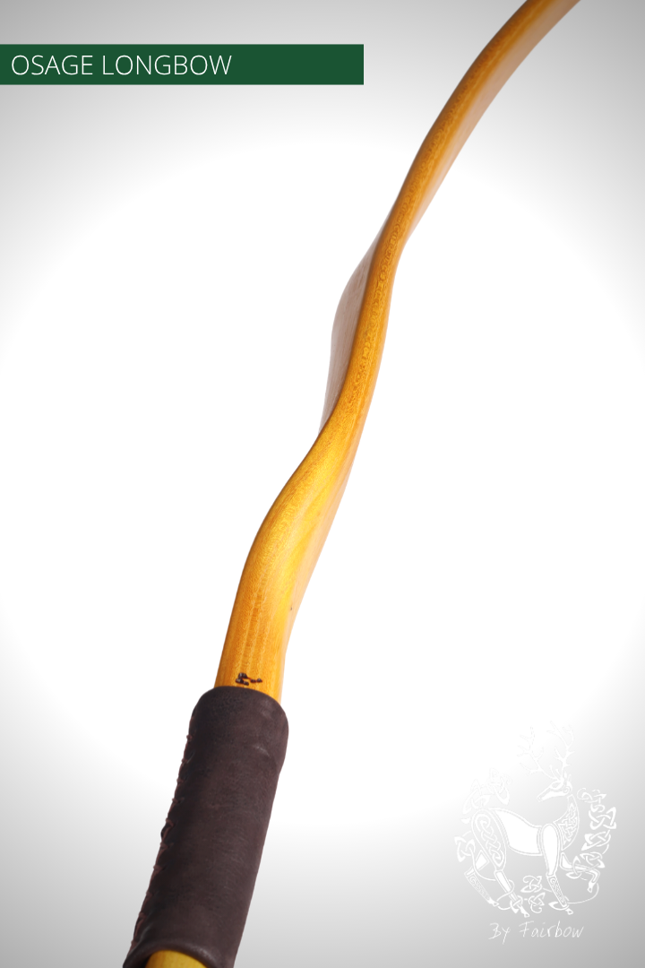 OSAGE SELFBOW, 65 INCH NTN, 32 LBS AMERICAN FLATBOW-Bow-Fairbow-Fairbow