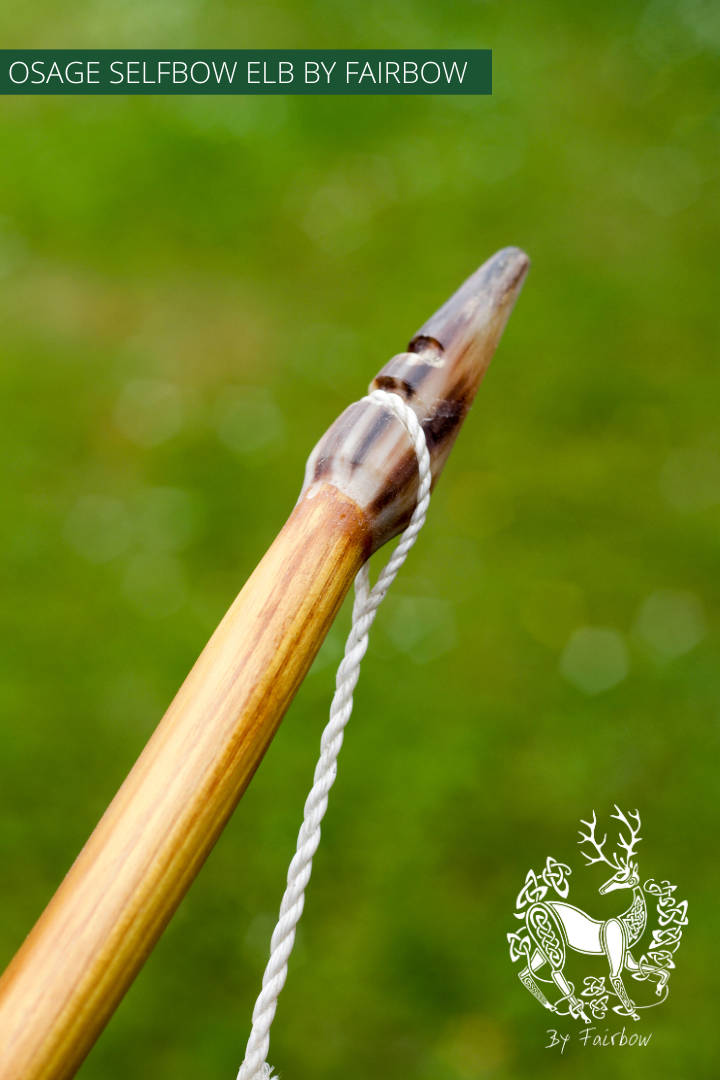 OSAGE SELFBOW,ENGLISH LONGBOW 70 INCH NTN, 57 LBS-Bow-Fairbow-Fairbow
