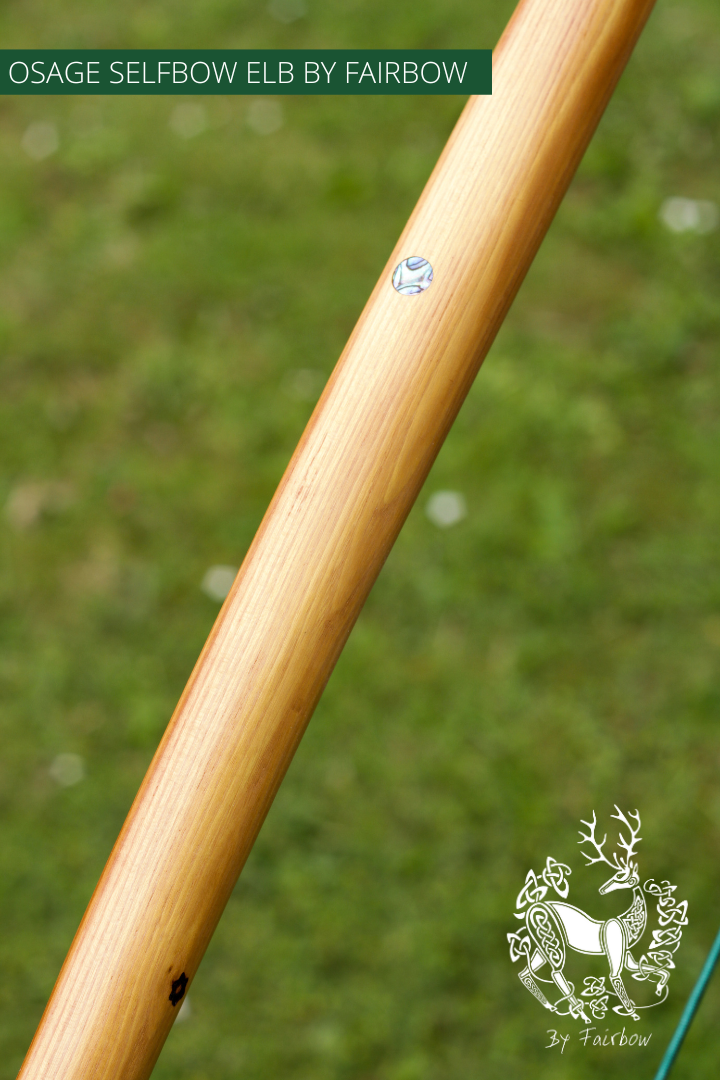 OSAGE SELFBOW,ENGLISH LONGBOW 70 INCH NTN, 57 LBS-Bow-Fairbow-Fairbow