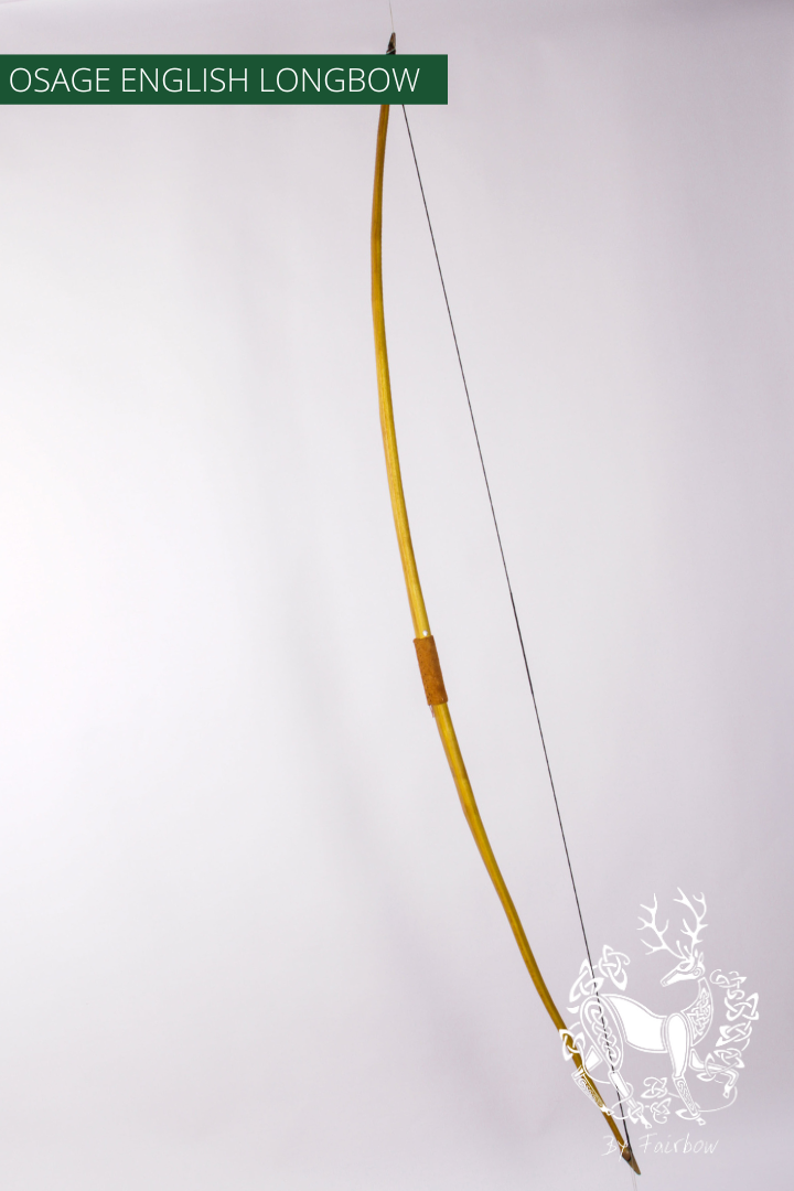 OSAGE SELFBOW,ENGLISH LONGBOW 72 INCH NTN, 50 LBS-Bow-Fairbow-Fairbow
