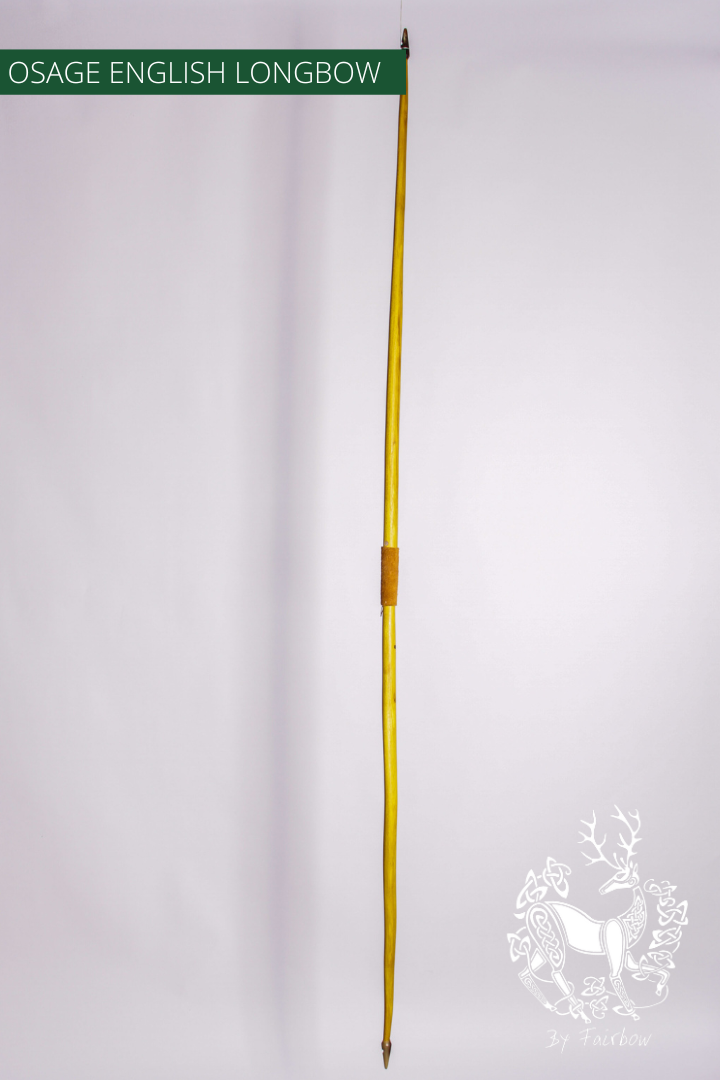 OSAGE SELFBOW,ENGLISH LONGBOW 72 INCH NTN, 50 LBS-Bow-Fairbow-Fairbow