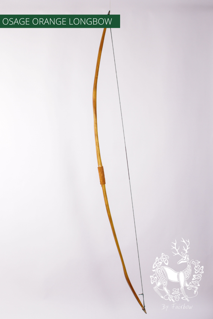 OSAGE SELFBOW,ENGLISH LONGBOW 72 INCH NTN, 52 LBS-Bow-Fairbow-Fairbow
