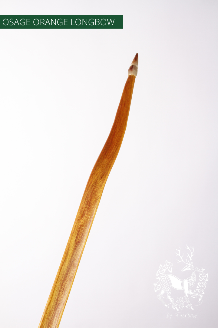 OSAGE SELFBOW,ENGLISH LONGBOW 72 INCH NTN, 52 LBS-Bow-Fairbow-Fairbow