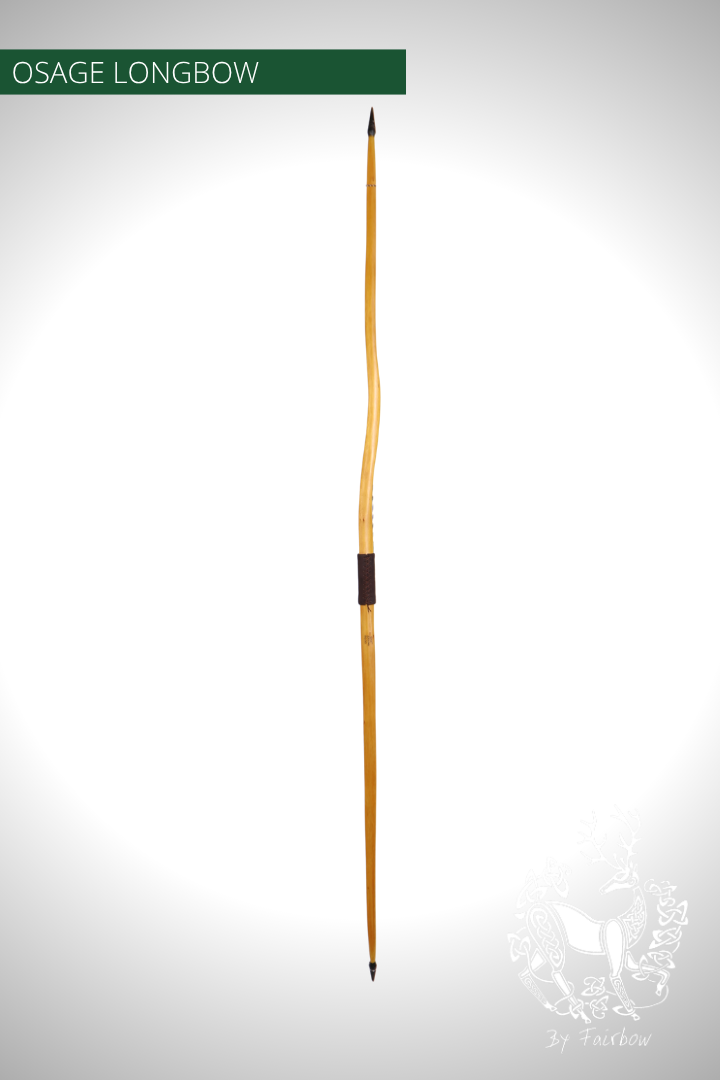 OSAGE SELFBOW,ENGLISH LONGBOW 74 INCH NTN, 59 LBS-Bow-Fairbow-Fairbow