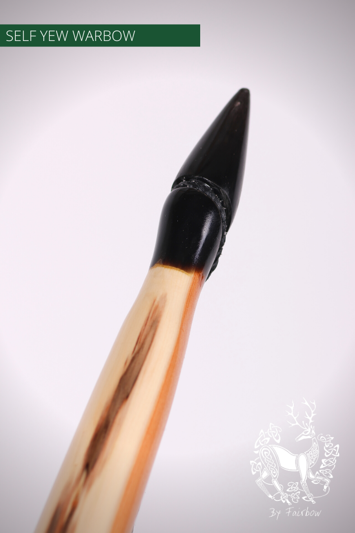 SELF YEW ENGLISH LONGBOW, 100 LBS @ 30 INCH, 76 INCH NTN-Bow-Fairbow-Fairbow