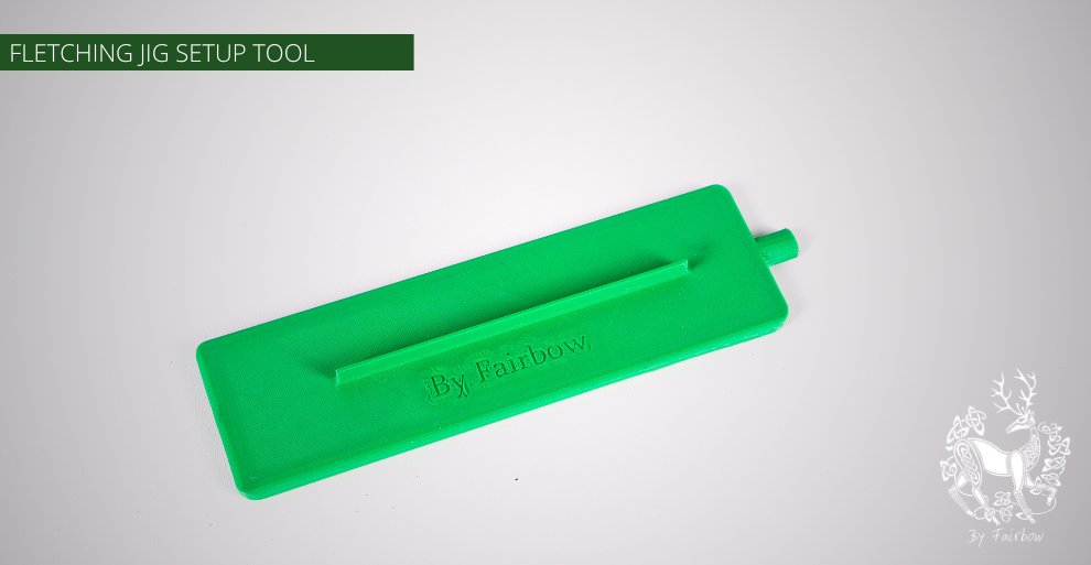 SETUP TOOL FOR FLETCHING JIGS-Tool-FAIRBOW-Fairbow