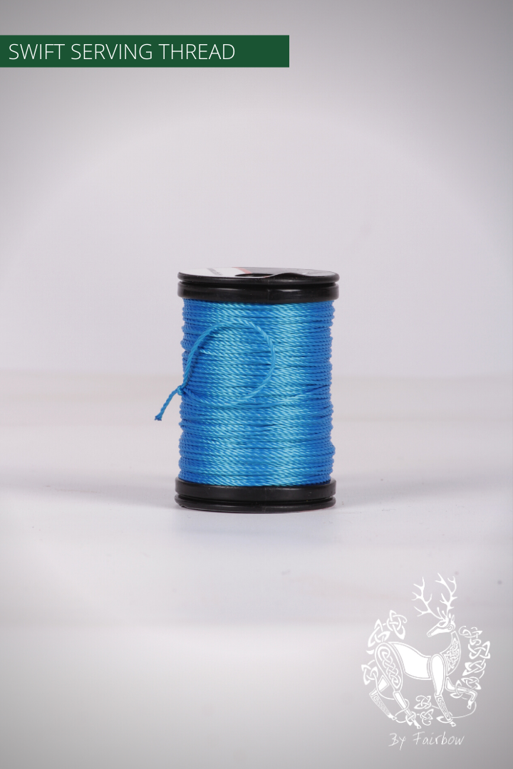 SWIFT SERVING THREAD 010-string-Fairbow-Blue-0.025"-Fairbow