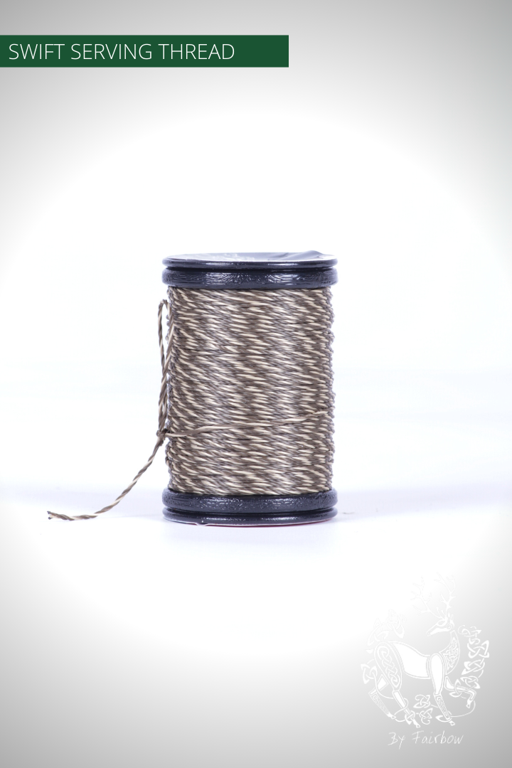 SWIFT SERVING THREAD 010-string-Fairbow-Brown-0.025"-Fairbow