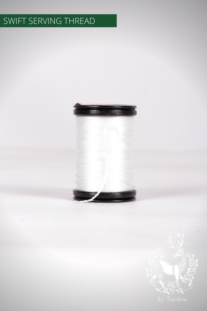 SWIFT SERVING THREAD 010-string-Fairbow-White-0.025"-Fairbow