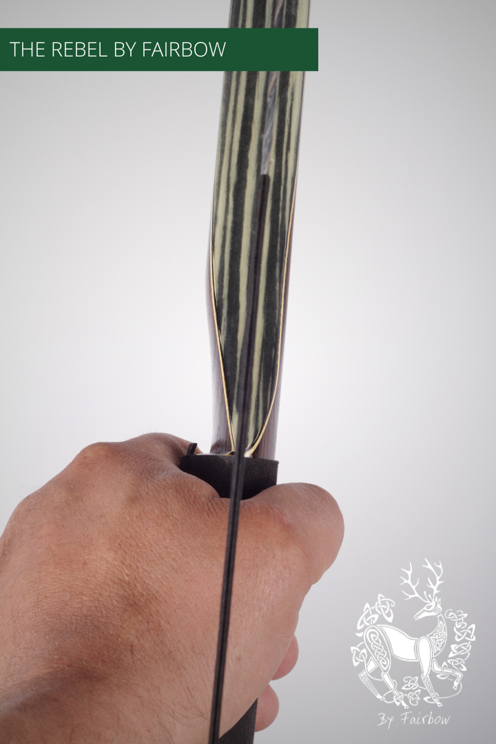 THE REBEL ASL BOW 55@28 CLEAR GLASS, MACASSAR AND SUPERCORE-Bow-Fairbow-Fairbow