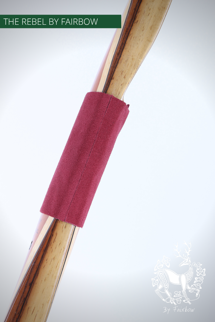 THE REBEL BOW 38@28 CLEAR GLASS, PEAR AND ROSEWOOD-Bow-Fairbow-Fairbow