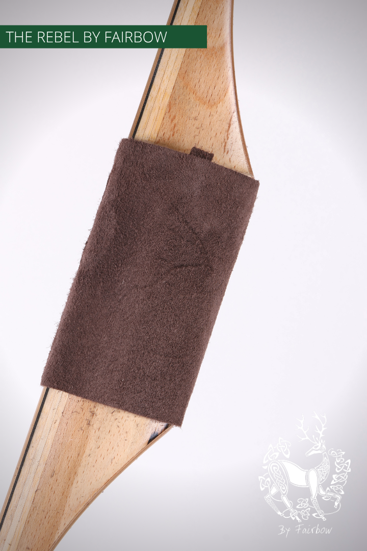 THE REBEL BOW 40@28 CLEAR GLASS, SPALTED PECAN AND SUPERCORE-Bow-Fairbow-Fairbow