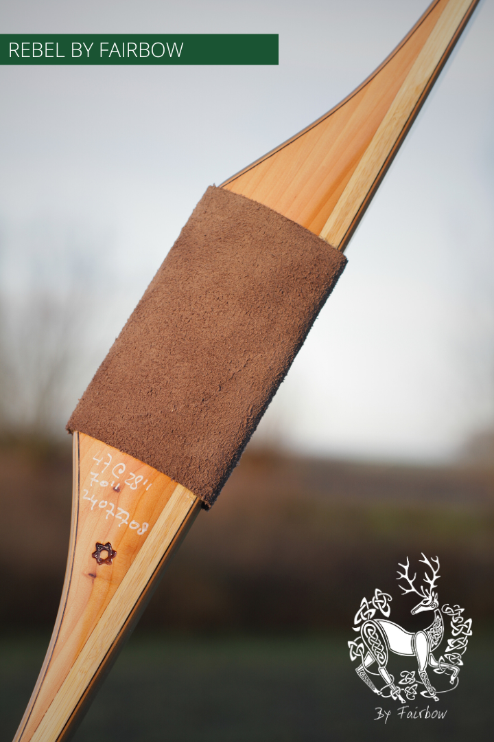 THE REBEL BOW 47@28 CLEAR GLASS, YEW AND SUPERCORE-Bow-Fairbow-Fairbow