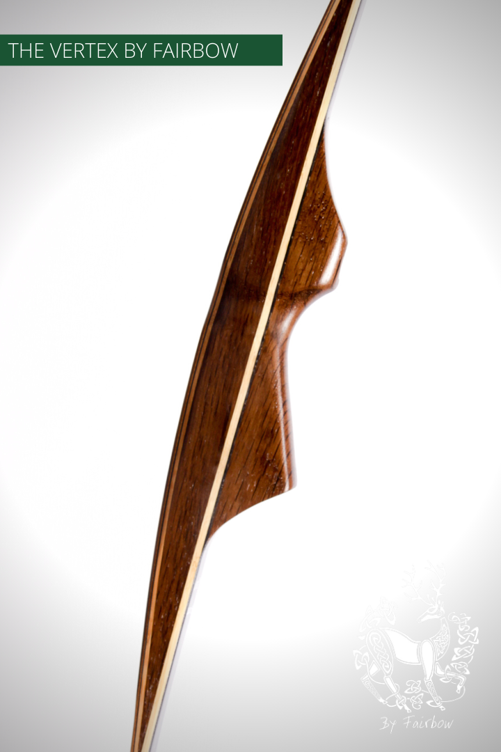 THE VERTEX AFB, 68 INCH NTN, 45 LBS @ 28 INCH EBONY VENEER, SMOKED OAK LH-Bow-Fairbow-Fairbow