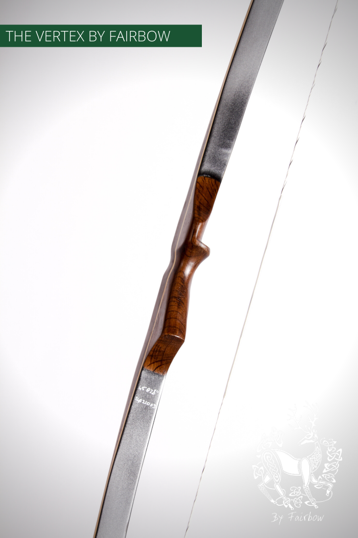 THE VERTEX AFB, 68 INCH NTN, 45 LBS @ 28 INCH EBONY VENEER, SMOKED OAK LH-Bow-Fairbow-Fairbow