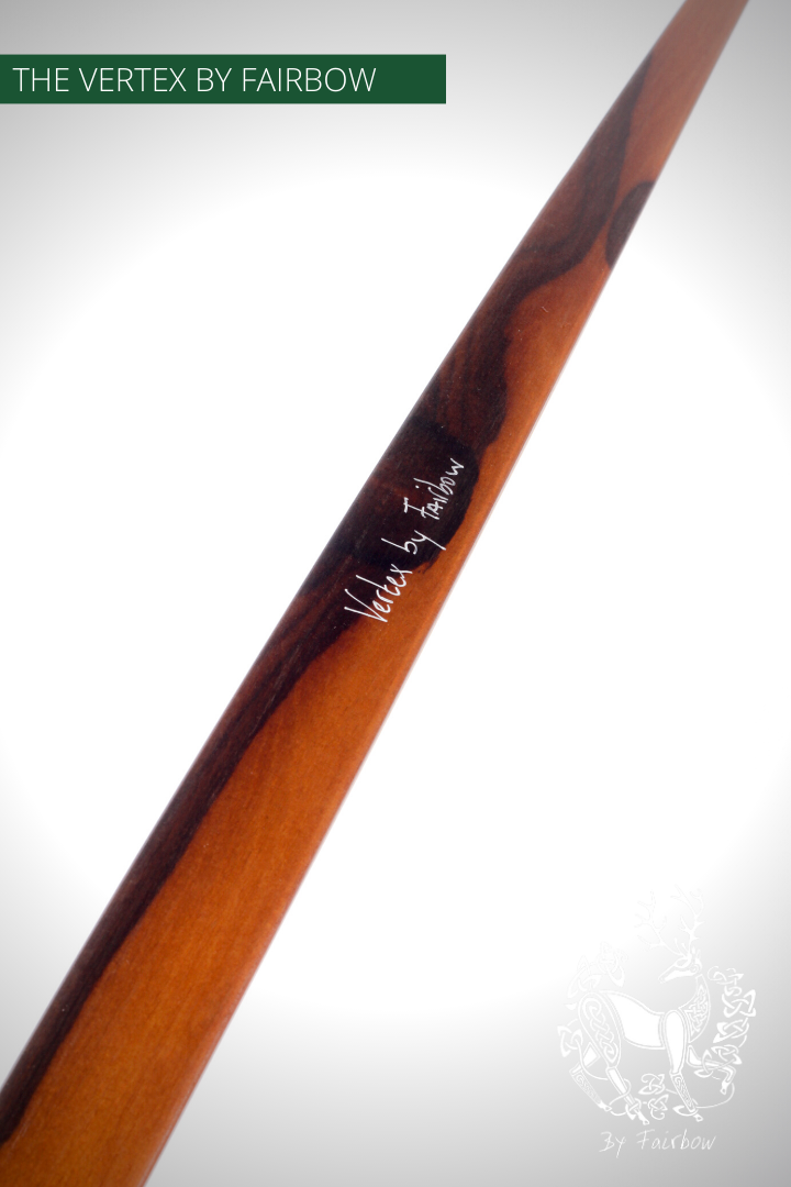 THE VERTEX AFB, 68 INCH NTN, 45 LBS @ 28 INCH EBONY VENEER, SMOKED OAK LH-Bow-Fairbow-Fairbow