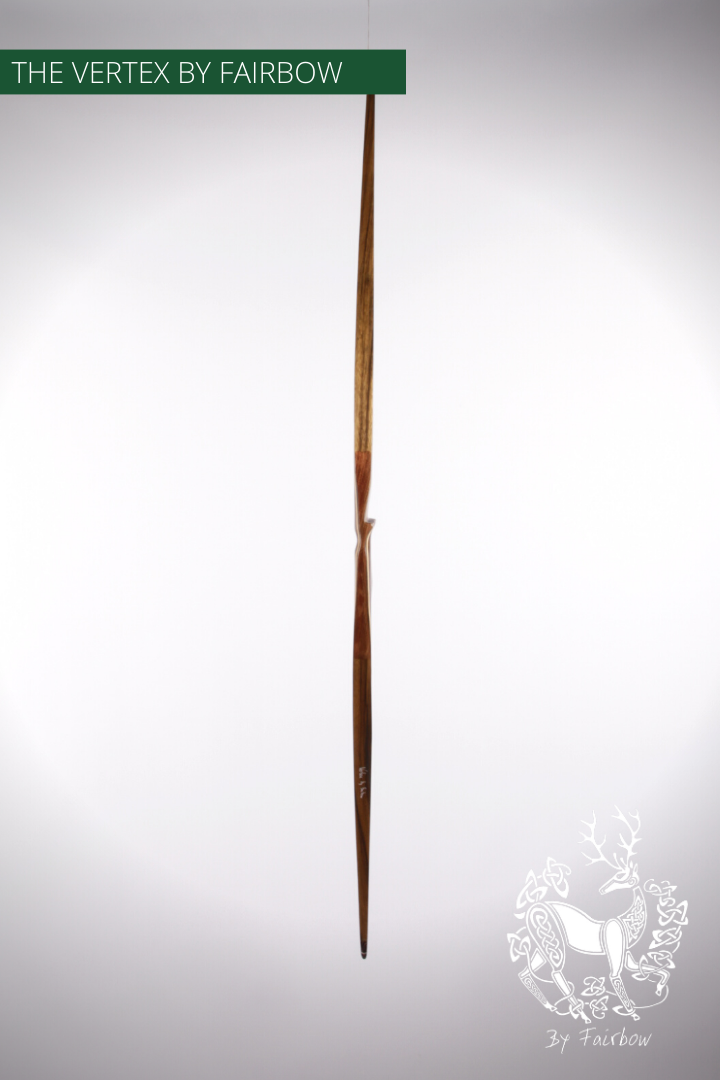 THE VERTEX AFB, 68 INCH NTN, 50 LBS @ 28 INCH PALDAO VENEER, SMOKED OAK-Bow-Fairbow-Fairbow