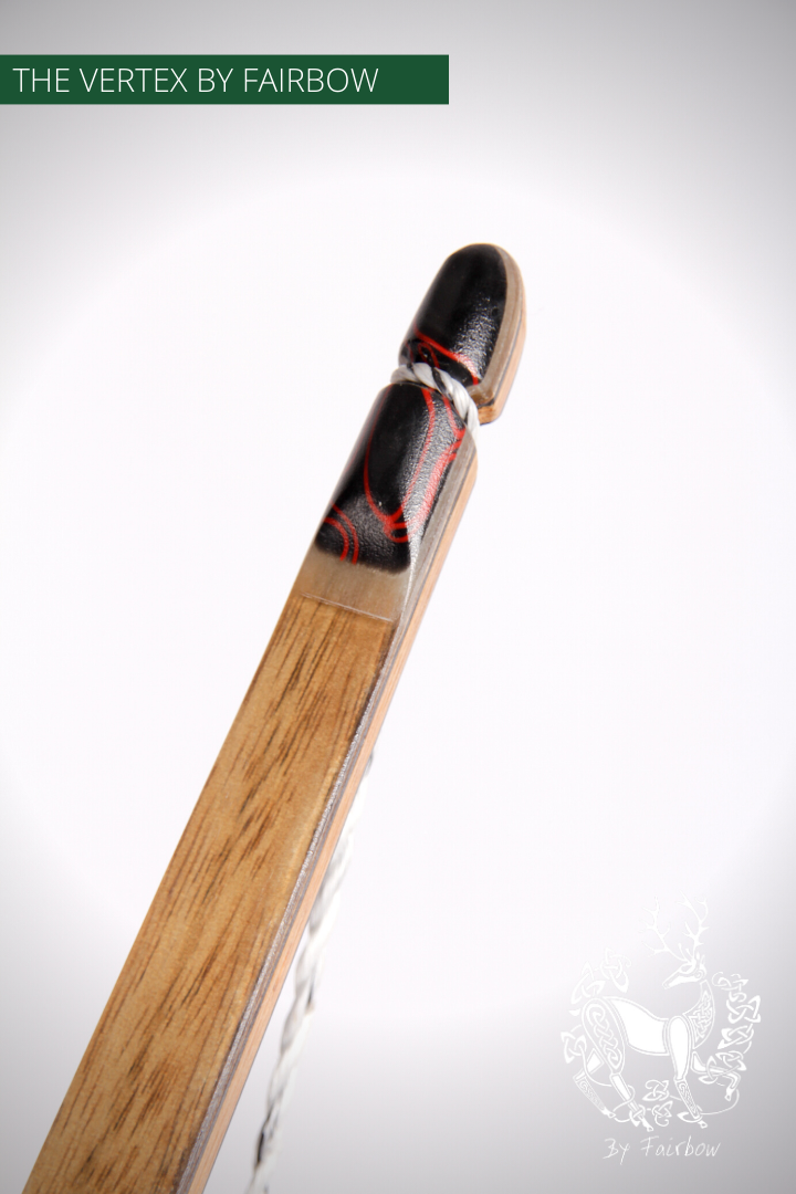 THE VERTEX AFB, 68 INCH NTN, 56 LBS @ 28 INCH PALDAO VENEER, SMOKED OAK-Bow-Fairbow-Fairbow