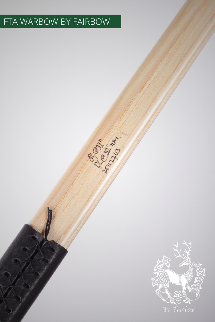 WARBOW FTA GREENHEART, SUPERCORE, HICKORY SUPERIOR 84 LBS @ 32 INCH-Bow-Fairbow-Fairbow