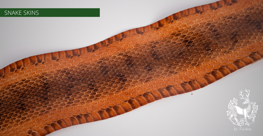 WATER SNAKE SKIN (PAIR) 78-95 CM-Tool-Fairbow-Dark Brown-Fairbow