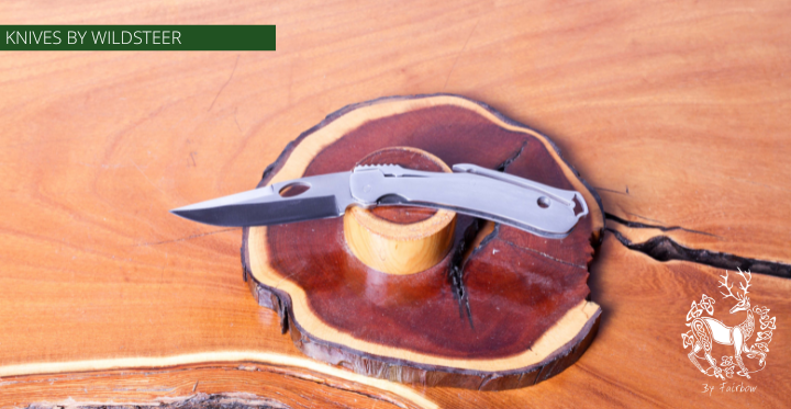 WILDSTEER SLIM 79 FOLDING KNIFE WITH CLIP-knife-Wildsteer-Fairbow