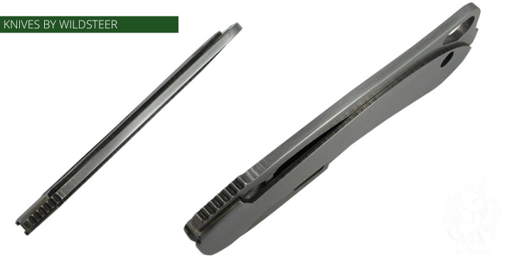 WILDSTEER SLIM 79 FOLDING KNIFE WITH CLIP-knife-Wildsteer-Fairbow