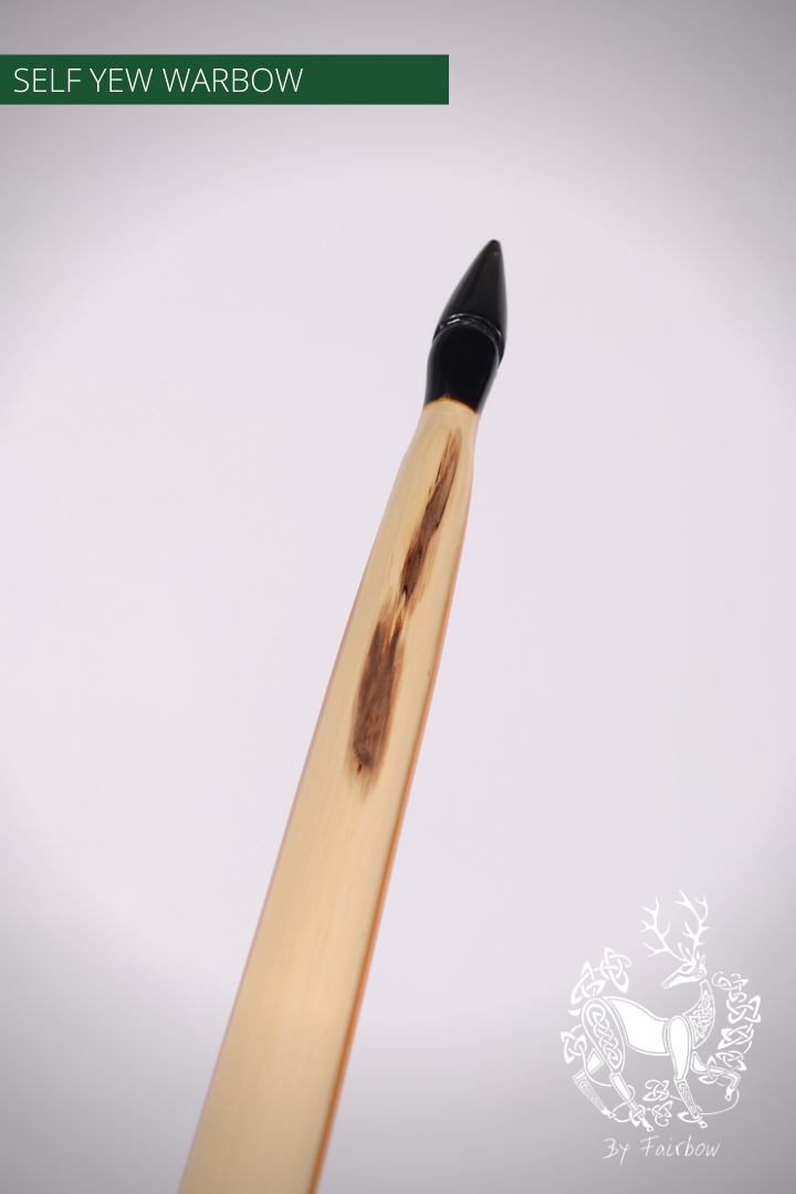 SELF YEW ENGLISH LONGBOW, 100 LBS @ 30 INCH, 76 INCH NTN