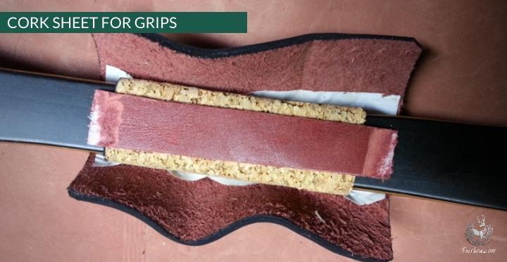2 MM THICK 5 X 5 INCH CORK SHEET FOR GRIPS-Tool-Fairbow-Fairbow