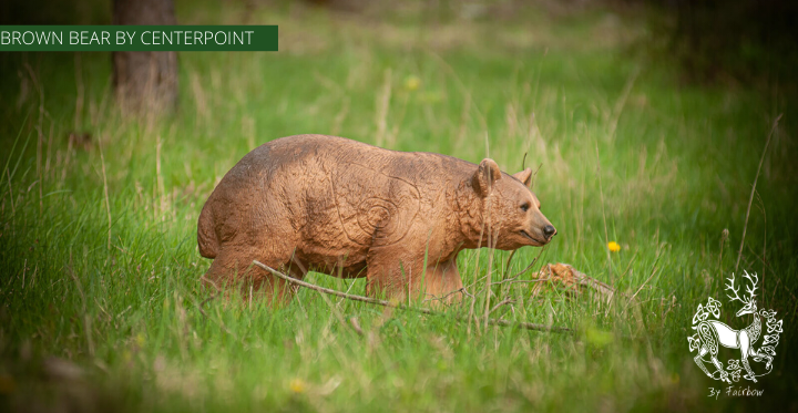3D BROWN BEAR TARGET BY CENTERPOINT-target-Centerpoint-Fairbow