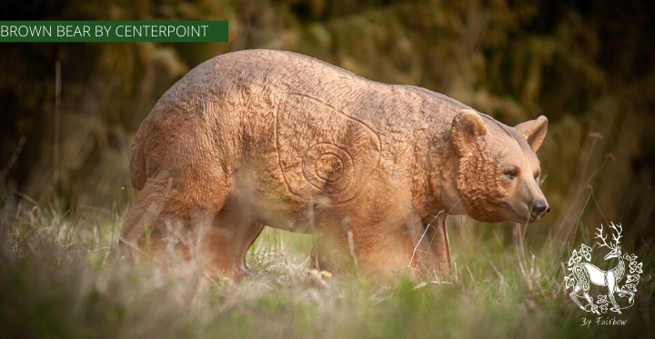 3D BROWN BEAR TARGET BY CENTERPOINT-target-Centerpoint-Fairbow
